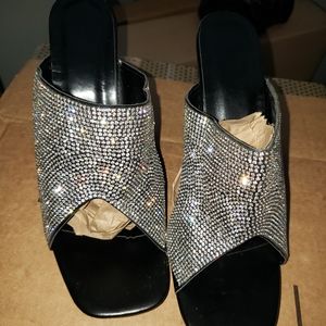 BRAND NEW Rhinestone dress sandal